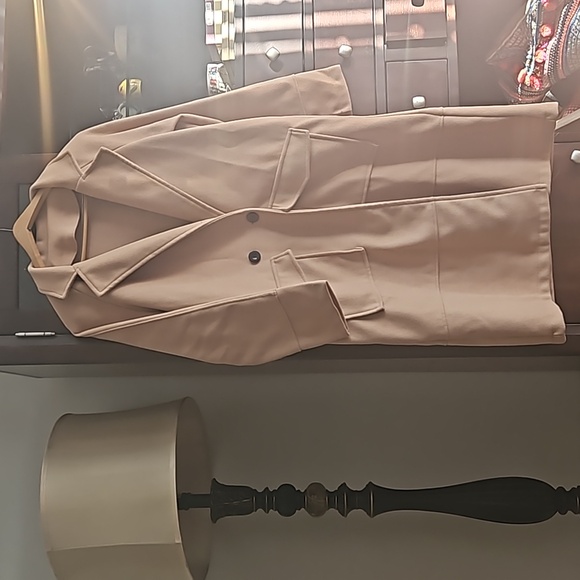 Classic Camel Neutral Long ankle Length Camel Overcoat CLEARANCE- - Picture 1 of 12